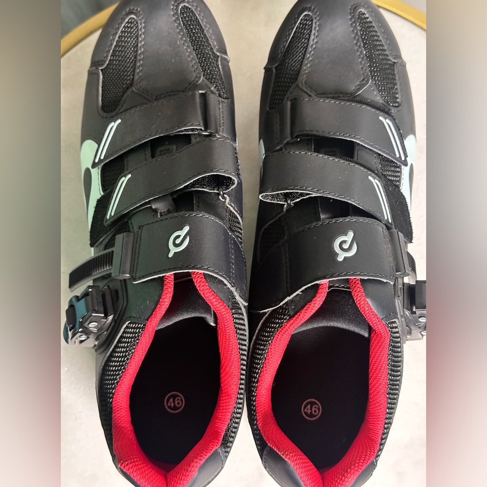 Peloton Men’s Black Cycling Shoes size 12 - Picture 6 of 8